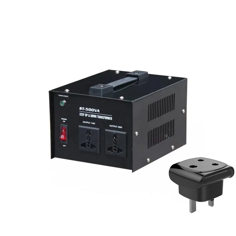500VA step-up/step-down transformer